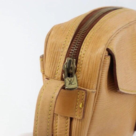 LOUIS VUITTON Epi Jeune Fille MM Shoulder Bag Beige M52156 LV Auth BA8158 - Picture 10 of 15